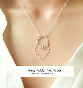 ring holder necklace poster